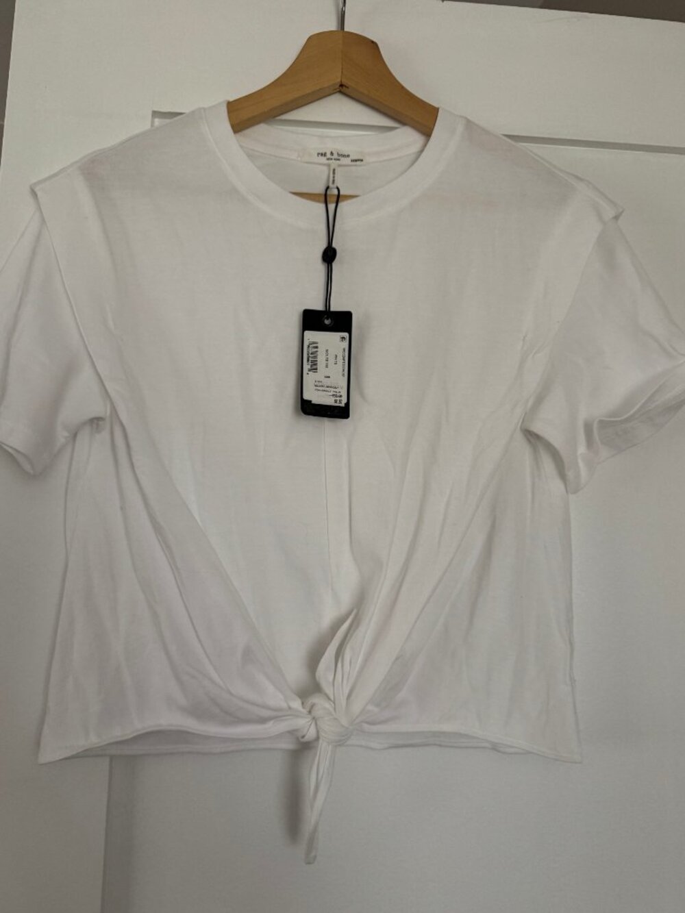 rag & bone Mica Tie Tee XXS